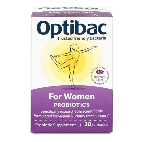 Optibac Probiotics For Women Bảo Vệ Sức Khỏe Âm đạo Hộp 30 Viên Nhà Thuốc Long Châu