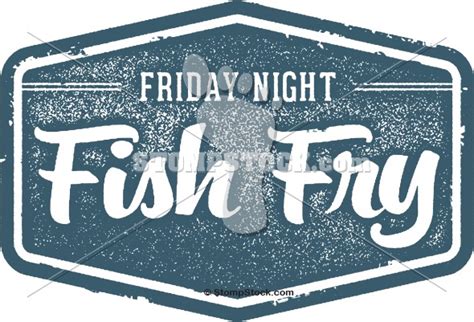 Friday Night Fish Fry Clip Art Graphic Stompstock