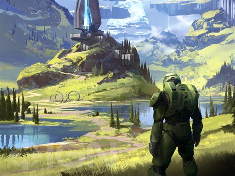 Cover Artwork For The Art Of Halo Infinite Art Book Officially Revealed