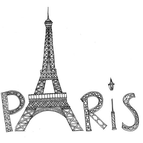 Free Eiffel Tower Printables Printable Templates