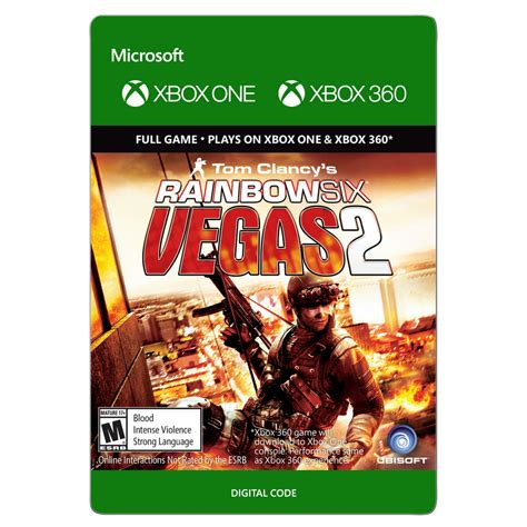 Xbox 360 Tom Clancys Rainbow Six Vegas 2 Email Delivery Walmart