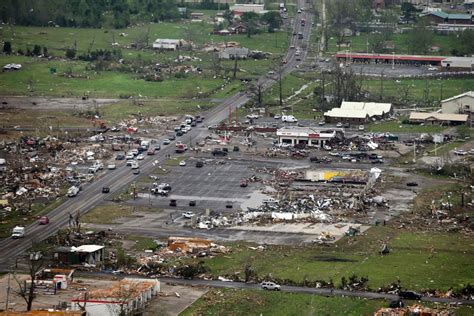 Tornadoes Rip Through Arkansas Central And Southern Us Photo