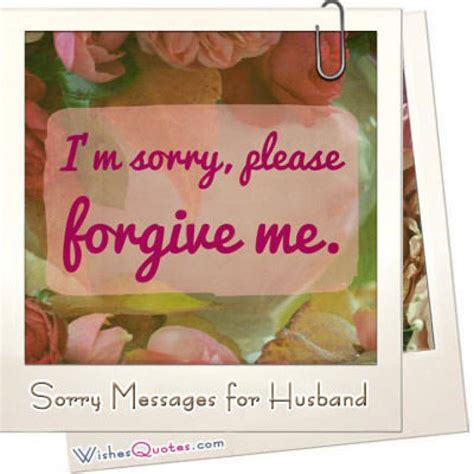 Im Sorry Messages For Loved Ones Businesss Apology Letters
