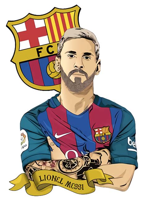 Lionel Messi Sticker By Mohammed Mellor Pixels