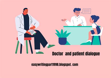 Write A Dialogue Between Doctor And Patient About Illness Easy