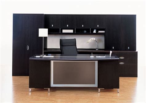 Image Result For Black Executive Desk Contemporary Home Office