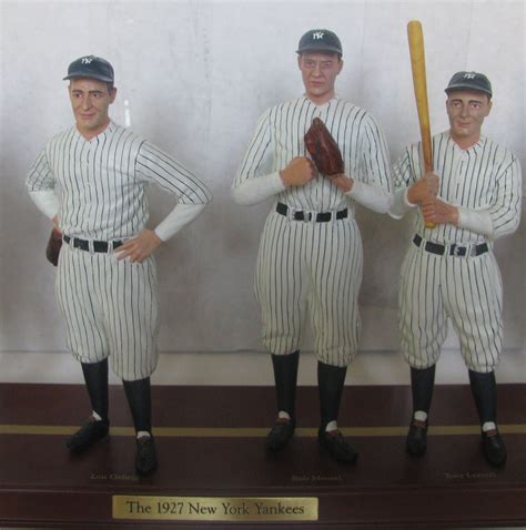 Lot Detail 1927 New York Yankees Danbury Mint Team Statue