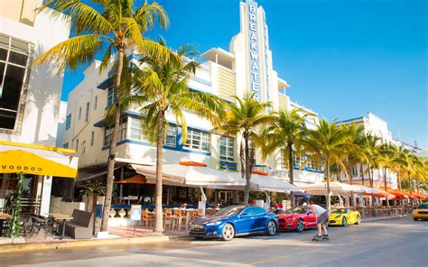 Art Deco Historic District Greater Miami Miami Beach