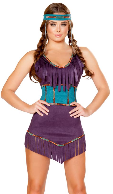 Tribal Hottie Costume Tribal Hottie 4707 Sexy Native American Costume