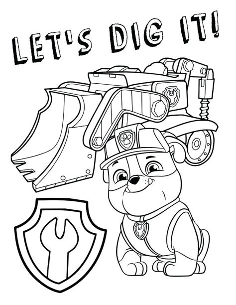 Paw patrol on the farm coloring pages. Paw Patrol Coloring Pages | Free Printable Coloring Page