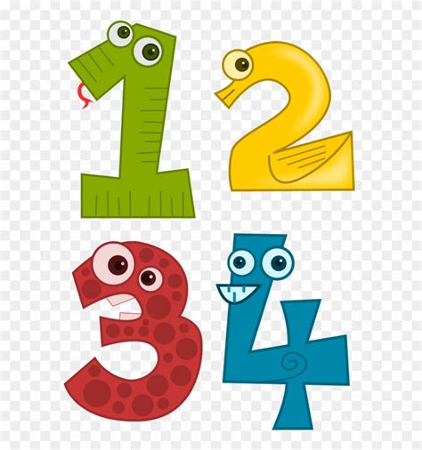 Clip Art Numbers 1 To 20