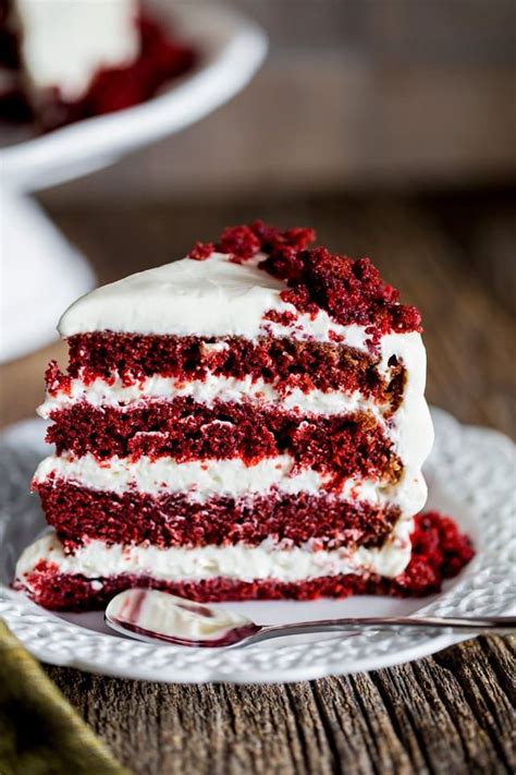 Red Velvet Cake With Cream Cheese Frosting This Super Moist And Tender Red Velvet Cake Makes
