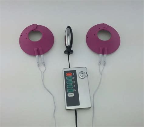 Multi Electro Stimulation Anal Butt Plug Vagina Tight Electric Shock Set Nipple Breast Masseger