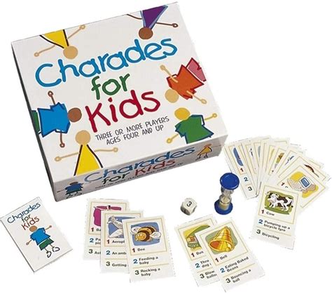 Charades For Kids Board Game Holdson Jdhol010218 Tates Toys Australia