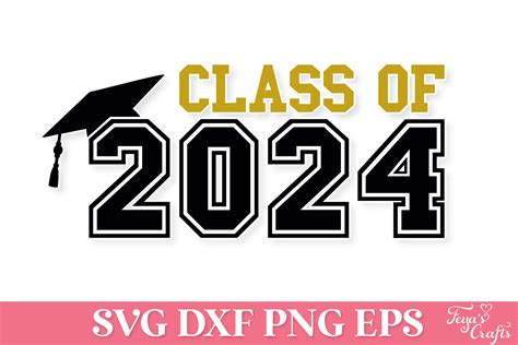 Senior Class Of 2024 Svg Grafica Di Anastasia Feya · Creative Fabrica