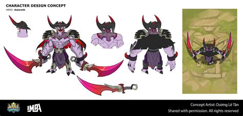 Artstation Astaroth Character Rework Concept