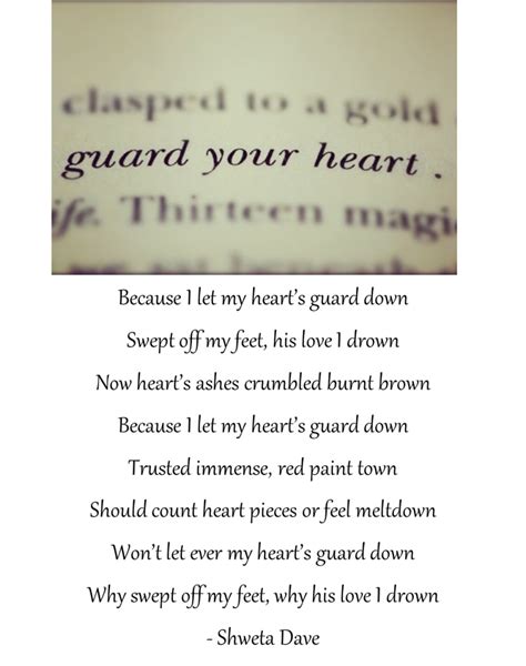 Guard Your Heart A Triolet Poem Sunshine And Zephyr By Shweta