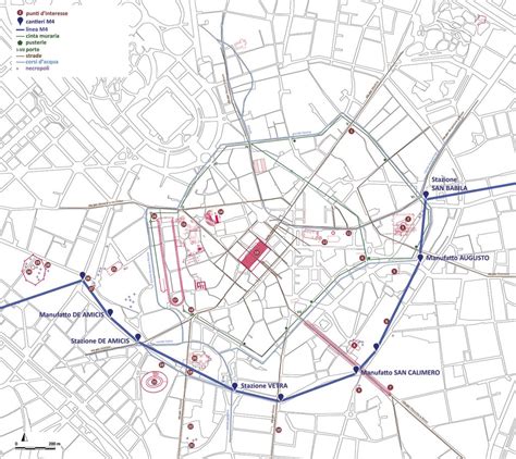 Nuove Scoperte Archeologiche Metro 4 La Linea Blu Di Milano