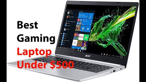 5 Best Gaming Laptop Under 500 5 Best Budget Gaming Laptop Youtube