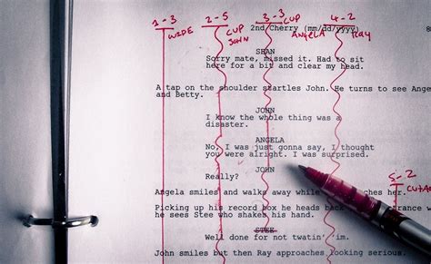 How To Line A Film Script — Amy Clarke Films Film Script Film