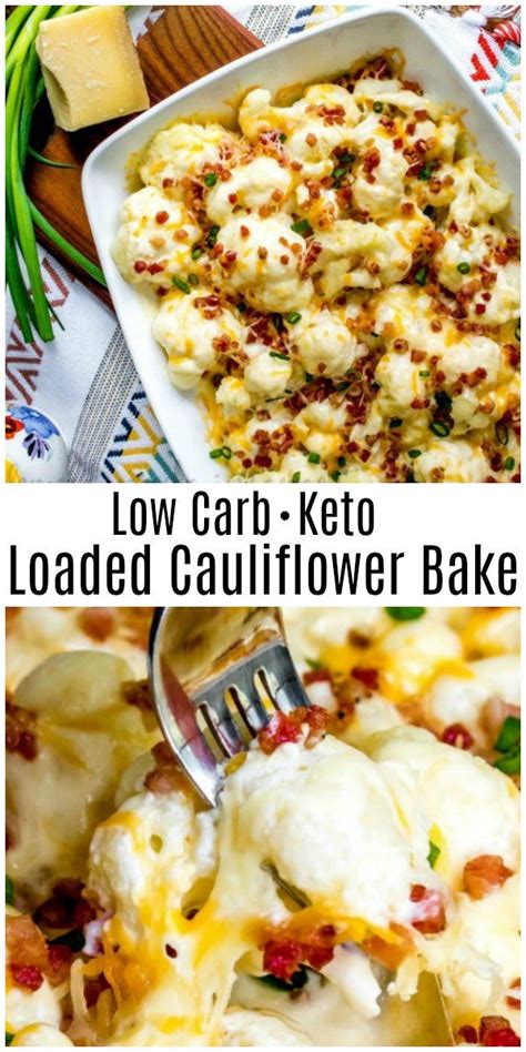 Hi guys, alan newbie here, starting out with keto, finding it difficult with the lockdown. This Low Carb Loaded Cauliflower Bake is a keto casserole recipe that i… | Thanksgiving ...