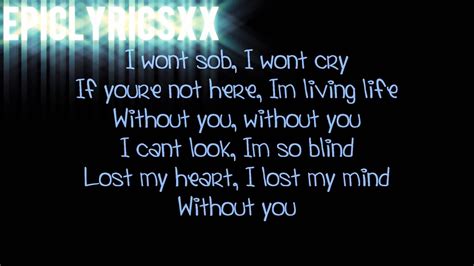 without you lyrics