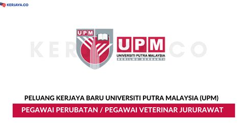 Universiti putra malaysia (putra university upm) a leading research intensive public university located in central peninsular malaysia. Universiti Putra Malaysia (UPM) • Kerja Kosong Kerajaan