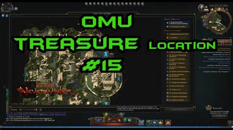 Neverwinter Treasure Map Location 15 Lost City Of Omu Mod 13