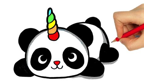 Drawing A Panda How To Draw A Cute Panda Youtube