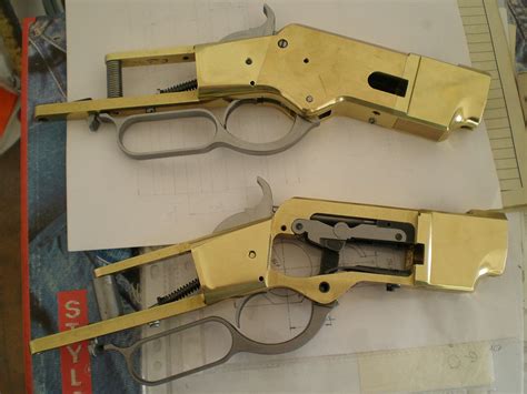 It is also the this rifle was designed by benjamin tyler henry in 1860 and was adopted by the union in the civil war. New Maker of Cowboy Guns incl. Henries