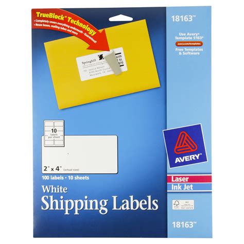 35 2 X 4 Avery Label Labels Database 2020