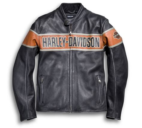 Harley Davidson Motorcykes Black Leather Jacket Xxl Lagoagriogobec