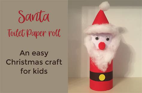 Santa Toilet Paper Roll Craft Curious And Geeks Toilet Paper Roll
