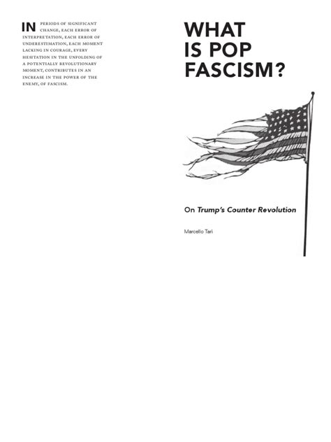 What Is Pop Fascism On Trump S Counter Revolution Pdf Fascism Political Spectrum