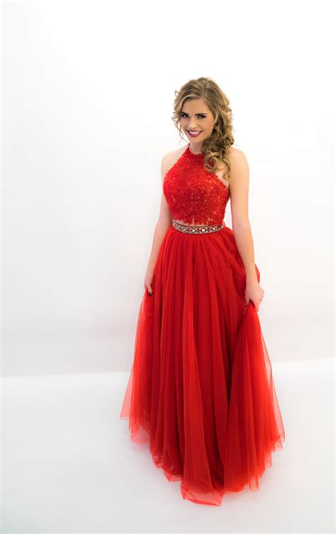 Sherri Hill Red Flowy Valentines Day Dress Ypsilon Dresses Prom Pageant