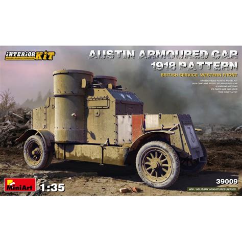 Austin Armoured Car 1918 Wwi Western Front El Taller Del Modelista