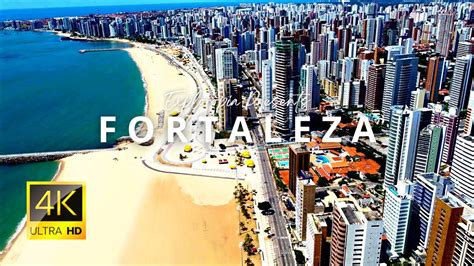Fortaleza Brazil In K Ultra Hd Fps Video By Drone Youtube