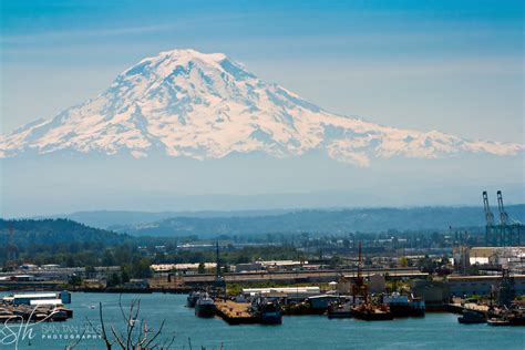 Tacoma View Of Mt Rainier Wa San Tan Hills Photography