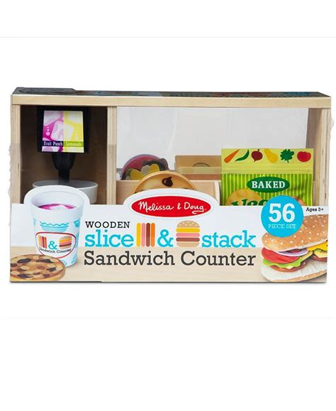 Melissa And Doug Slice Stack Sandwich Counter And Reviews
