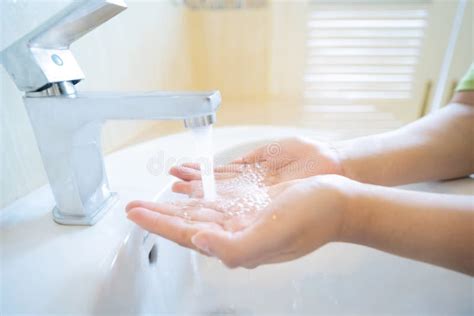 Woman Washing Hands Stock Image Image Of Care Disinfect 171683999