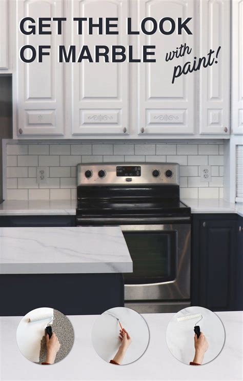 I finally had some time to. Giani Kitchen Makeover Series: DIY Marble Countertops ...