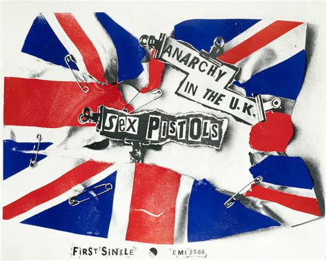 Bonhams Sex Pistols An Emi Promo Poster For The Single Anarchy In