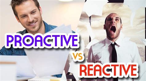 Proactive Vs Reactive Approach Which Is Best In A Disaster Youtube