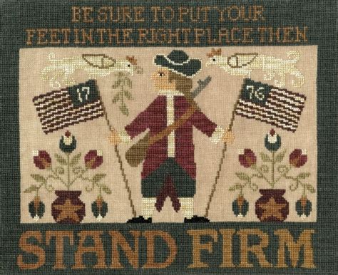 Shop thousands of discounted items. Stand Firm cross stitch chart Teresa Kogut - Cross Stitch ...