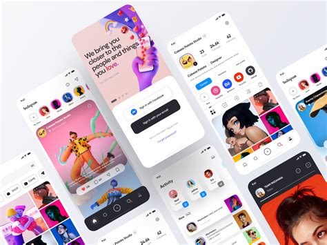 Instagram App Redesign Part 3 By Yueyue For Top Pick Studio On Dribbble