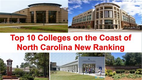 Top 10 Colleges On The Coast Of North Carolina New Ranking Coastal