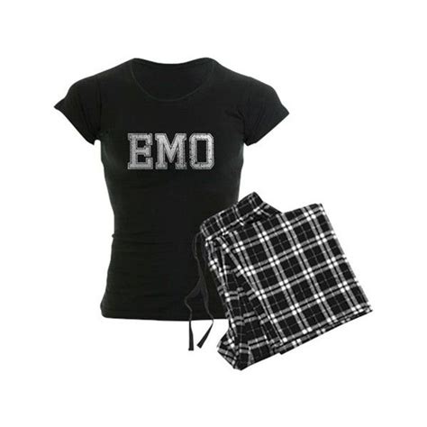 Emo Vintage Womens Dark Pajamas 40 Liked On Polyvore Featuring