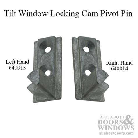 Tilt Window Pivot Pin For Locking Cam Old Style Right Hand Mill Finish