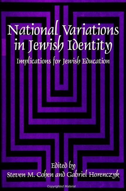 National Variations In Jewish Identity State University Of New York Press