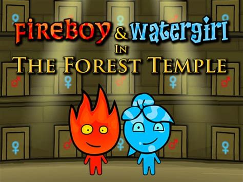 Fireboy And Watergirl Forest Temple Juegos Juegos Friv